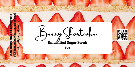 Berry Short Cake Emulsified Scrub