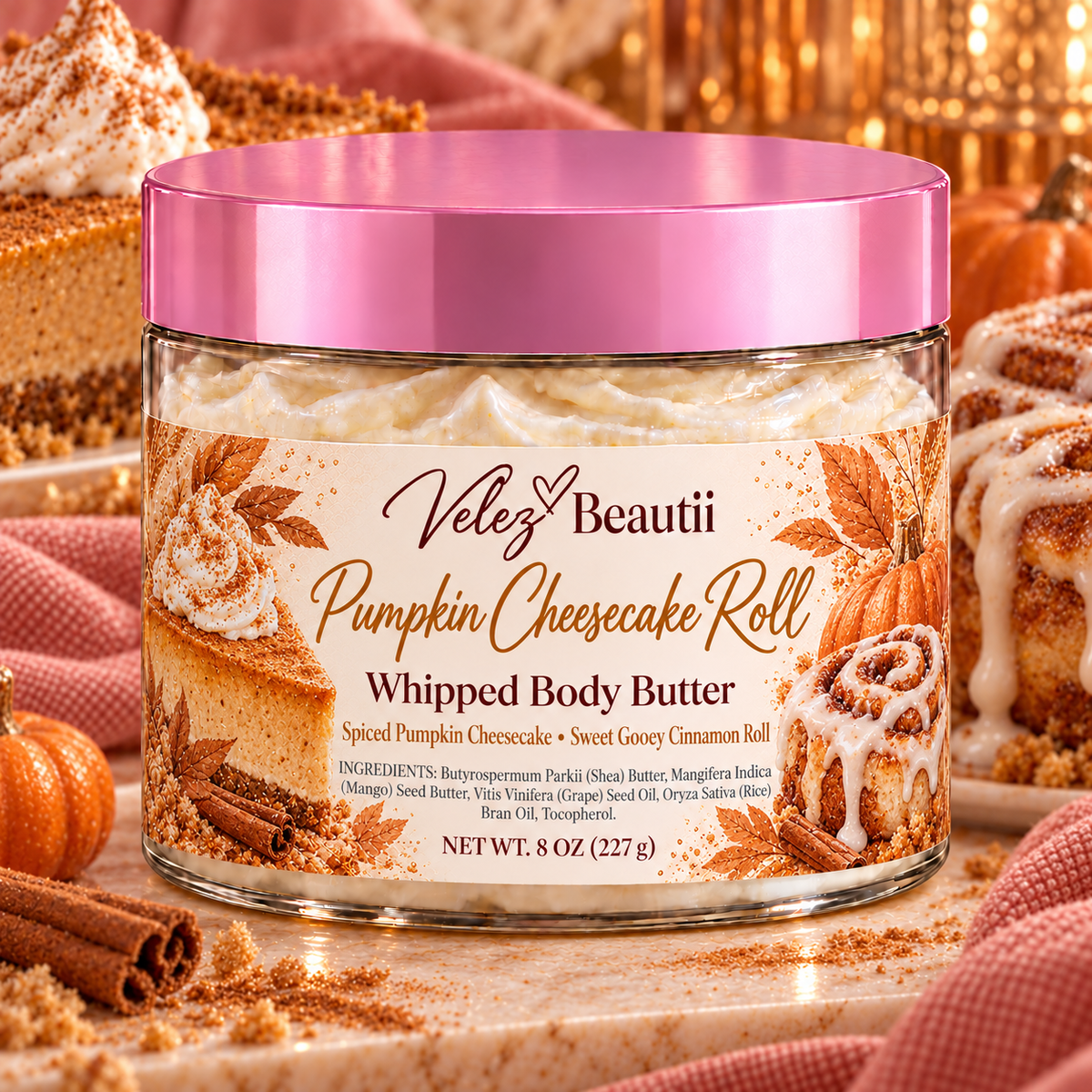 Pumpkin Cheesecake Roll Body butter