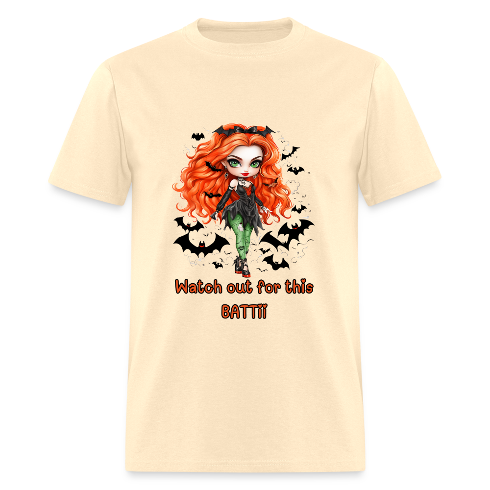 Watch out Battii shirt - natural