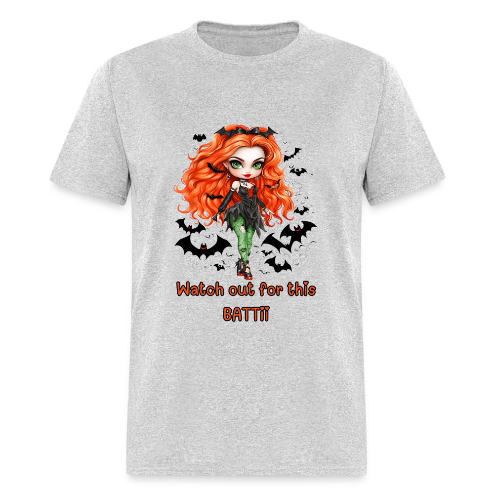 Watch out Battii shirt - heather gray