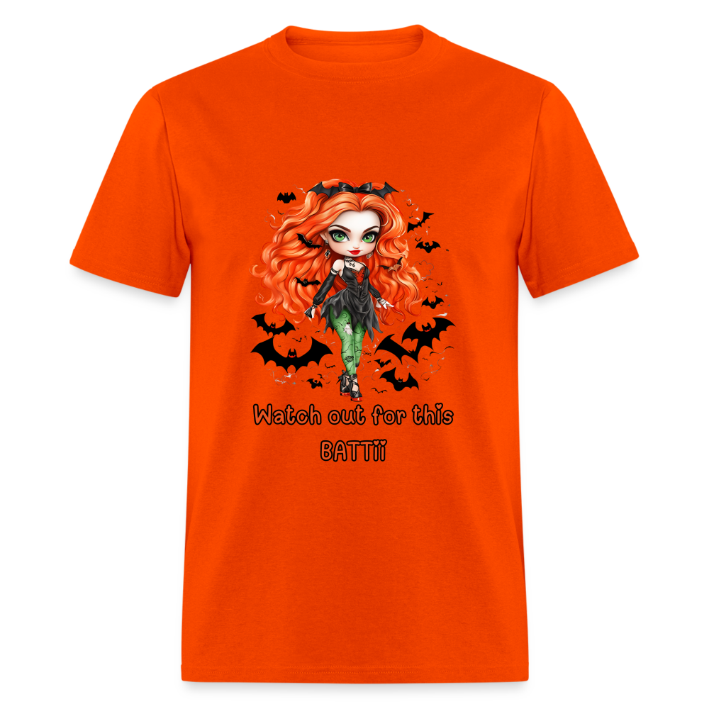 Watch out Battii shirt - orange